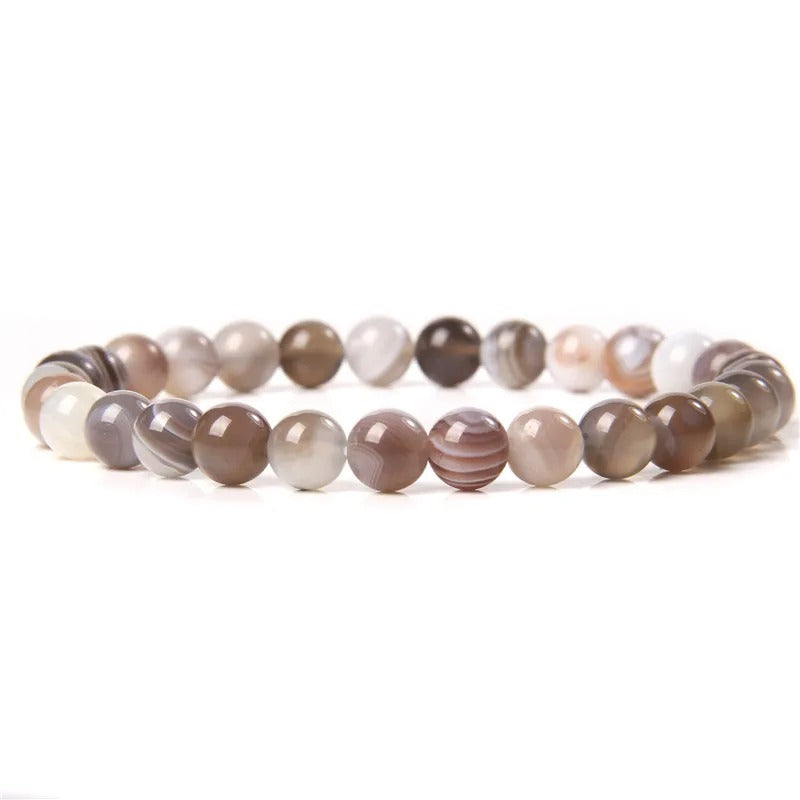 Healing Bead Bracelet 6MM – Energy Stone Protection Strand