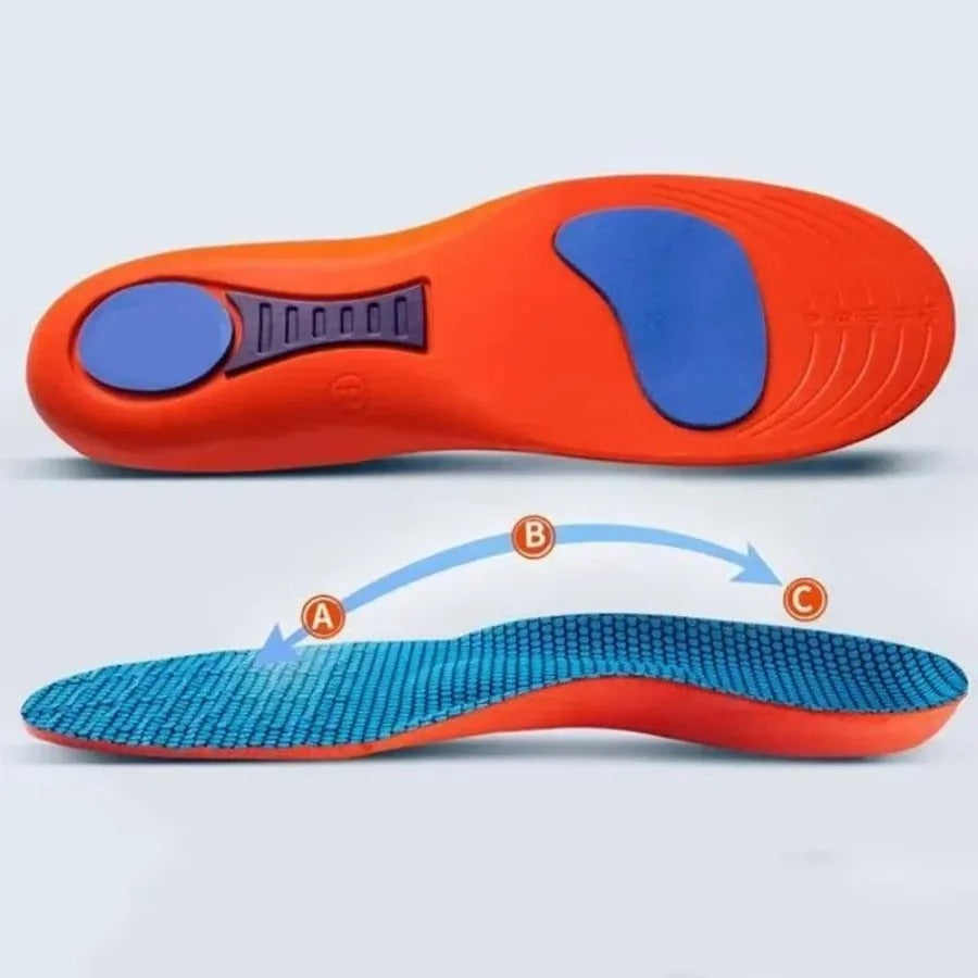 Orthopedic Arch Support Insoles - Flatfoot & Running Relief
