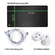 Grounding Mat with Earthing Cable – 60x90cm EMF Recovery Pad
