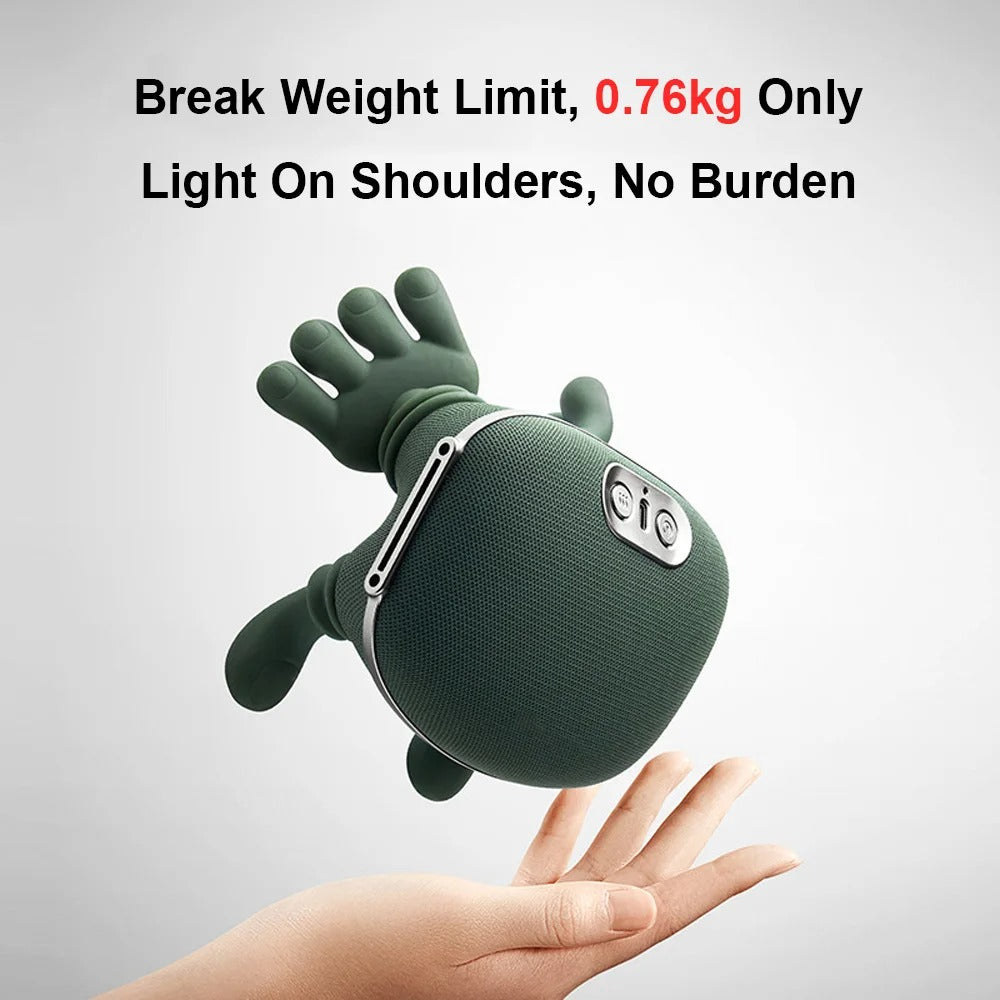 Bionic Neck & Shoulder Massager Heated 4D Kneading Relief