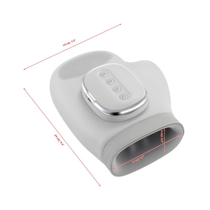 Intelligent Hand Massager - Heated Air Compression for Palm & Fingers