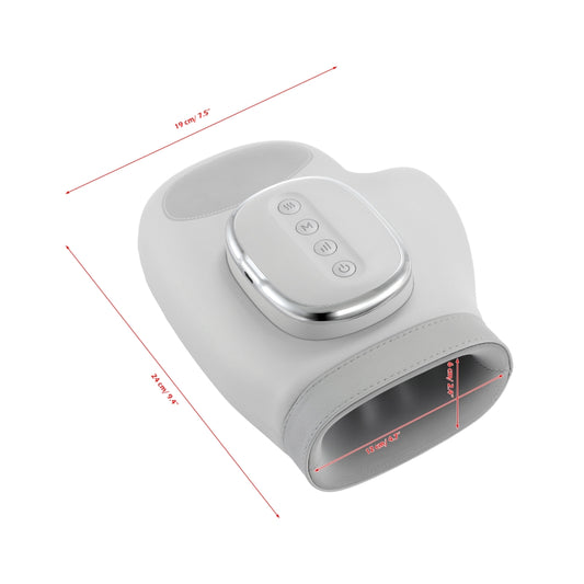Intelligent Hand Massager - Heated Air Compression for Palm & Fingers