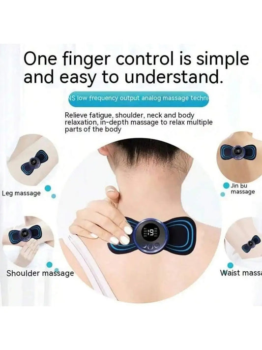 Wireless EMS Pulse Massager – Low-Frequency Body Ritual Tool