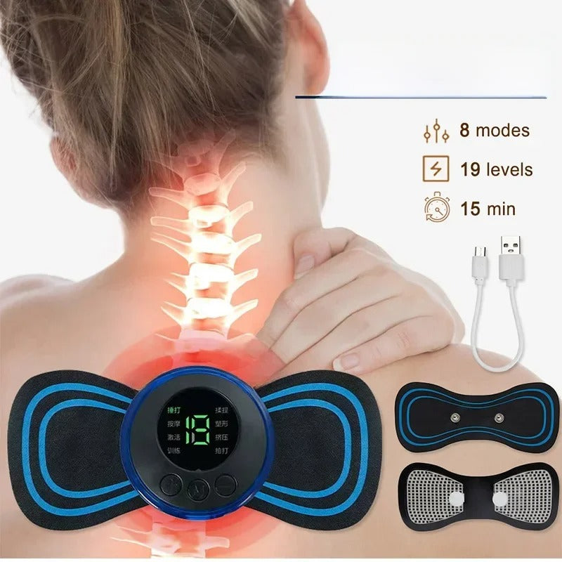 Wireless EMS Pulse Massager – Low-Frequency Body Ritual Tool