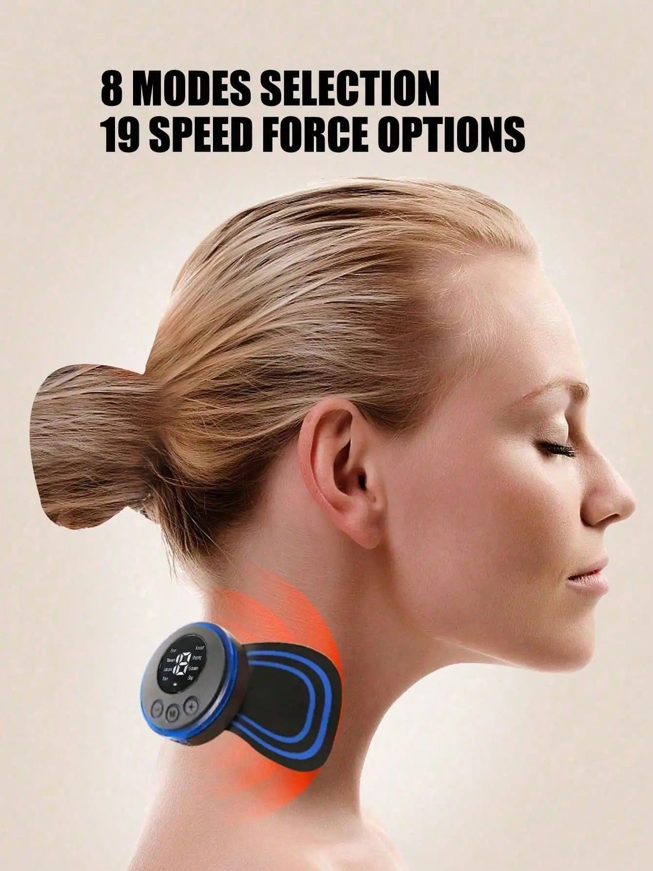 Wireless EMS Pulse Massager – Low-Frequency Body Ritual Tool