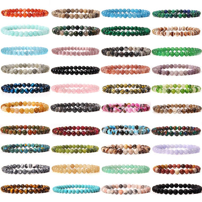 Healing Bead Bracelet 6MM – Energy Stone Protection Strand