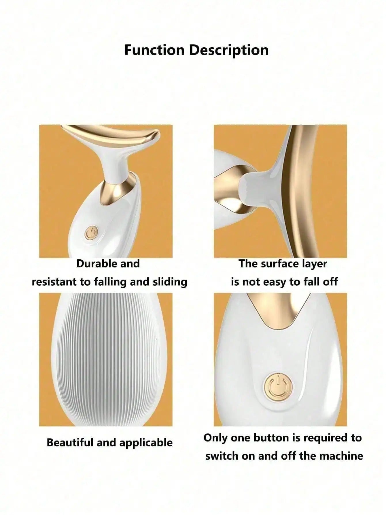 Anti-Wrinkle Facial & Neck Massager - Firming, Sculpting & Skin Renewal Tool