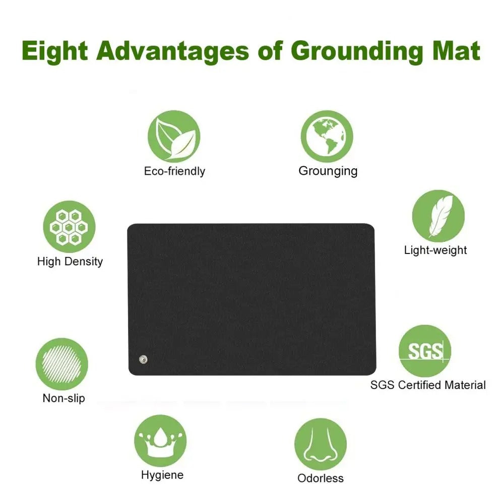 Grounding Mat with Earthing Cable – 60x90cm EMF Recovery Pad