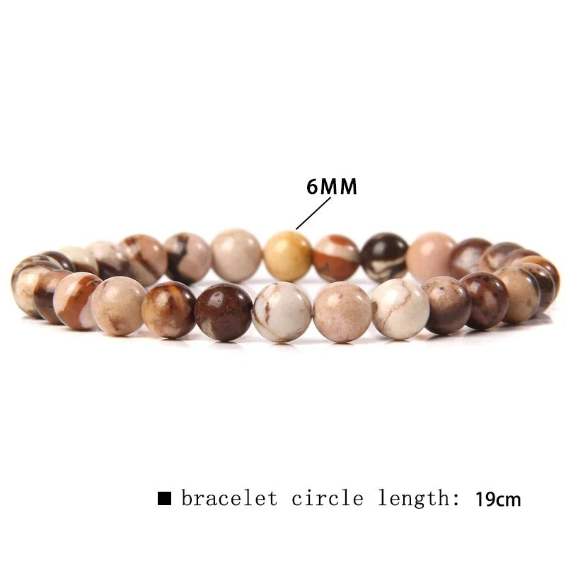 Healing Bead Bracelet 6MM – Energy Stone Protection Strand