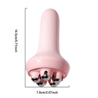 360° Handheld Steel Ball Roller Massager | Full-Body Muscle Relief Tool