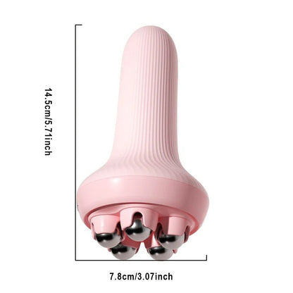 360° Handheld Steel Ball Roller Massager | Full-Body Muscle Relief Tool