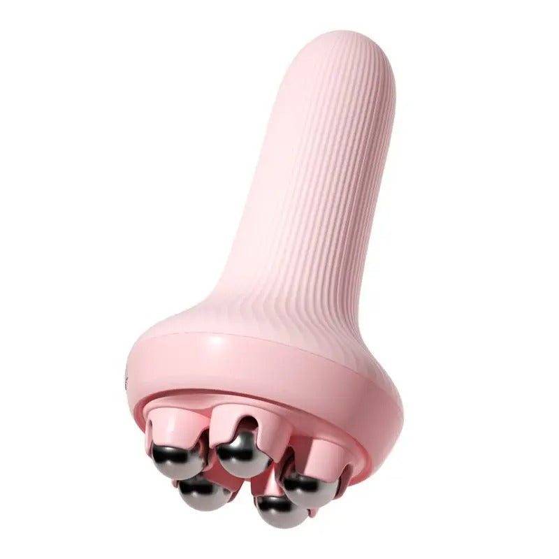 360° Handheld Steel Ball Roller Massager | Full-Body Muscle Relief Tool