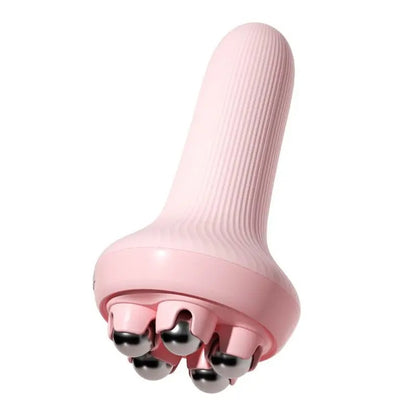 360° Handheld Steel Ball Roller Massager | Full-Body Muscle Relief Tool