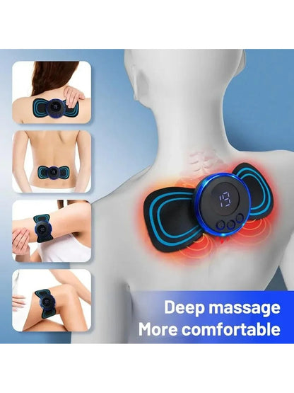 Wireless EMS Pulse Massager – Low-Frequency Body Ritual Tool